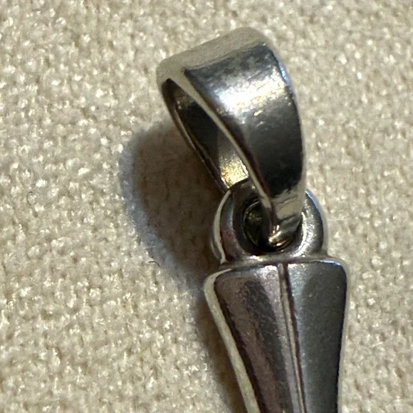 Retired James Avery Sterling Silver Descending Dove Serenity Cross Pendant EUC - Picture 9 of 14